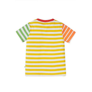 Hotchpotch / Lobster Hotchpotch Applique T-Shirt - 2 Left Size 7-8 & 8-9 years-Frugi-Modern Rascals