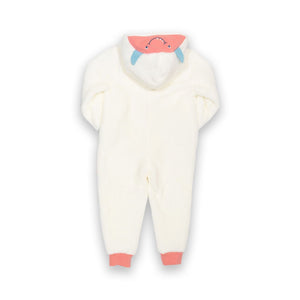 Huggle Bub Fleece Onesie in Cream-Kite-Modern Rascals