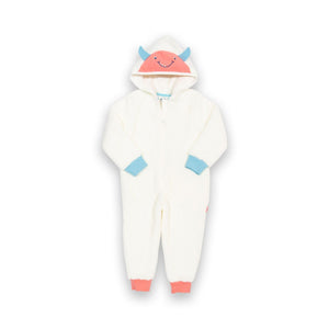 Huggle Bub Fleece Onesie in Cream-Kite-Modern Rascals