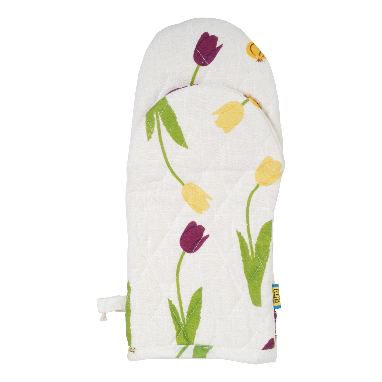 Hyacinth Oven Mitt (single - cotton/linen blend)-Duns Sweden-Modern Rascals