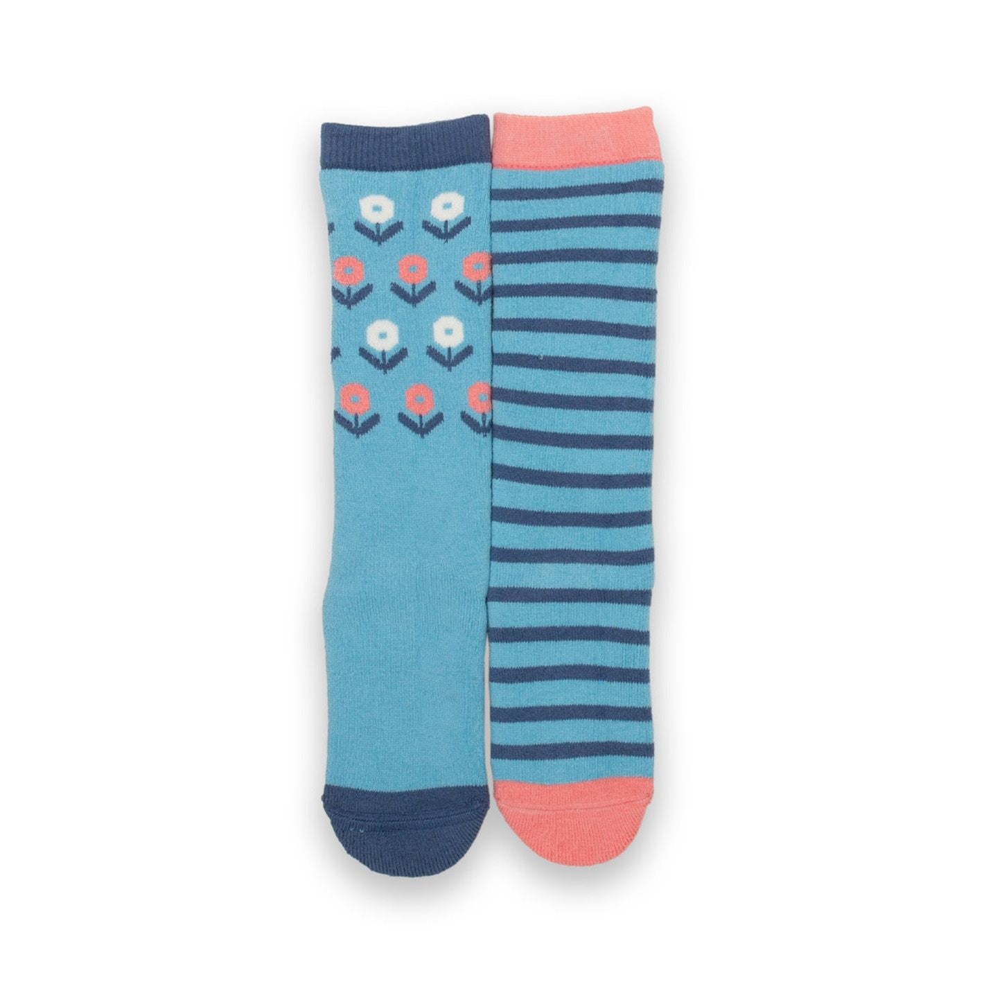 Hygge Cozy Socks in Iceberg -2 Pack - 1 Left Size 2-4 years-Kite-Modern Rascals
