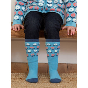 Hygge Cozy Socks in Iceberg -2 Pack-Kite-Modern Rascals