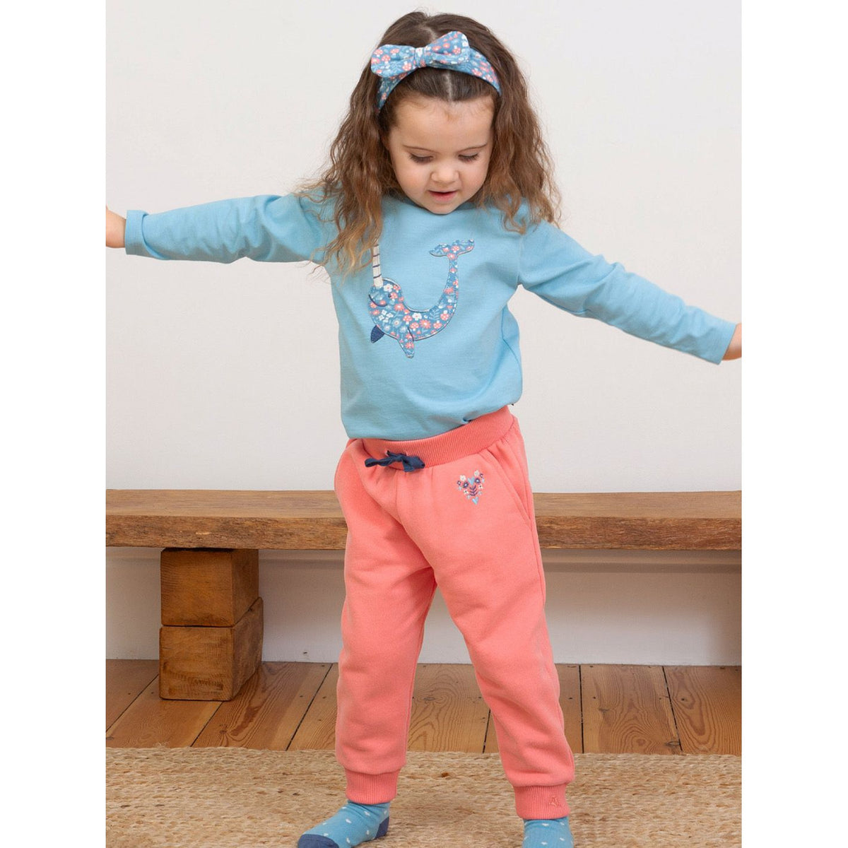 Hygge Heart Joggers - 1 Left Size 2-3 years-Kite-Modern Rascals