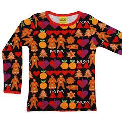 DUNS Sweden Gingerbread Long Sleeve Shirt in 11-12 years (152cm)
