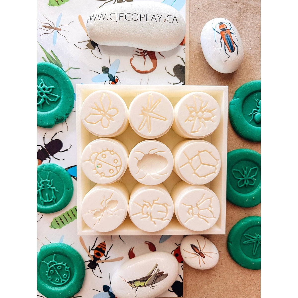 Insect/Bug EcoStamp Collection-CJ Eco-Play-Modern Rascals