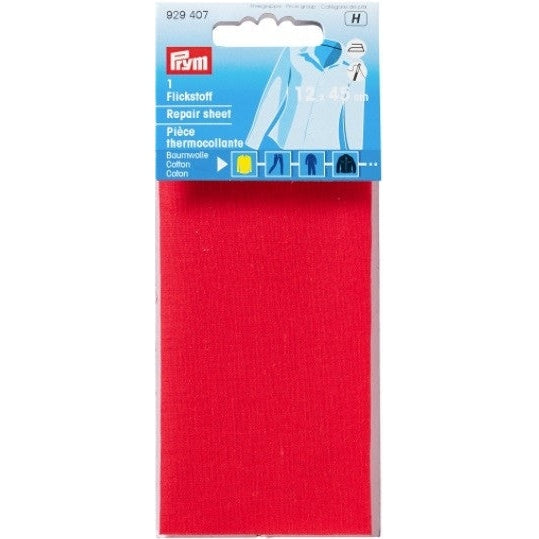 Iron Repair Sheet - 30 x 10cm - Red-Repair-Modern Rascals