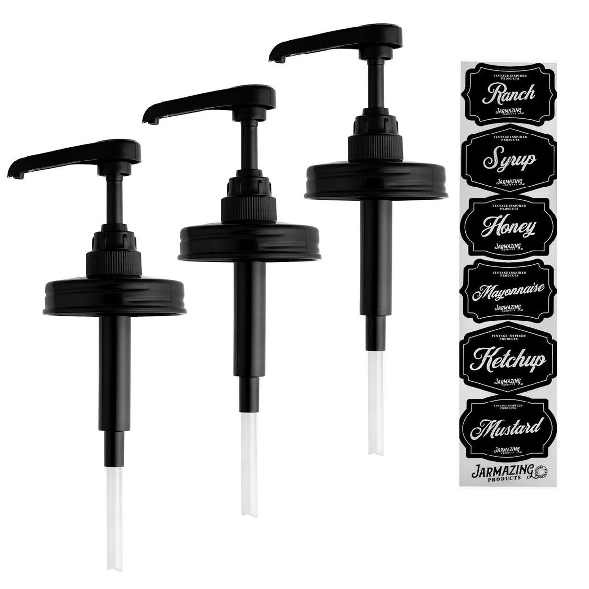 Jarmazing Mason Jar Syrup and Condiment Dispenser Lid-Jarmazing-Modern Rascals