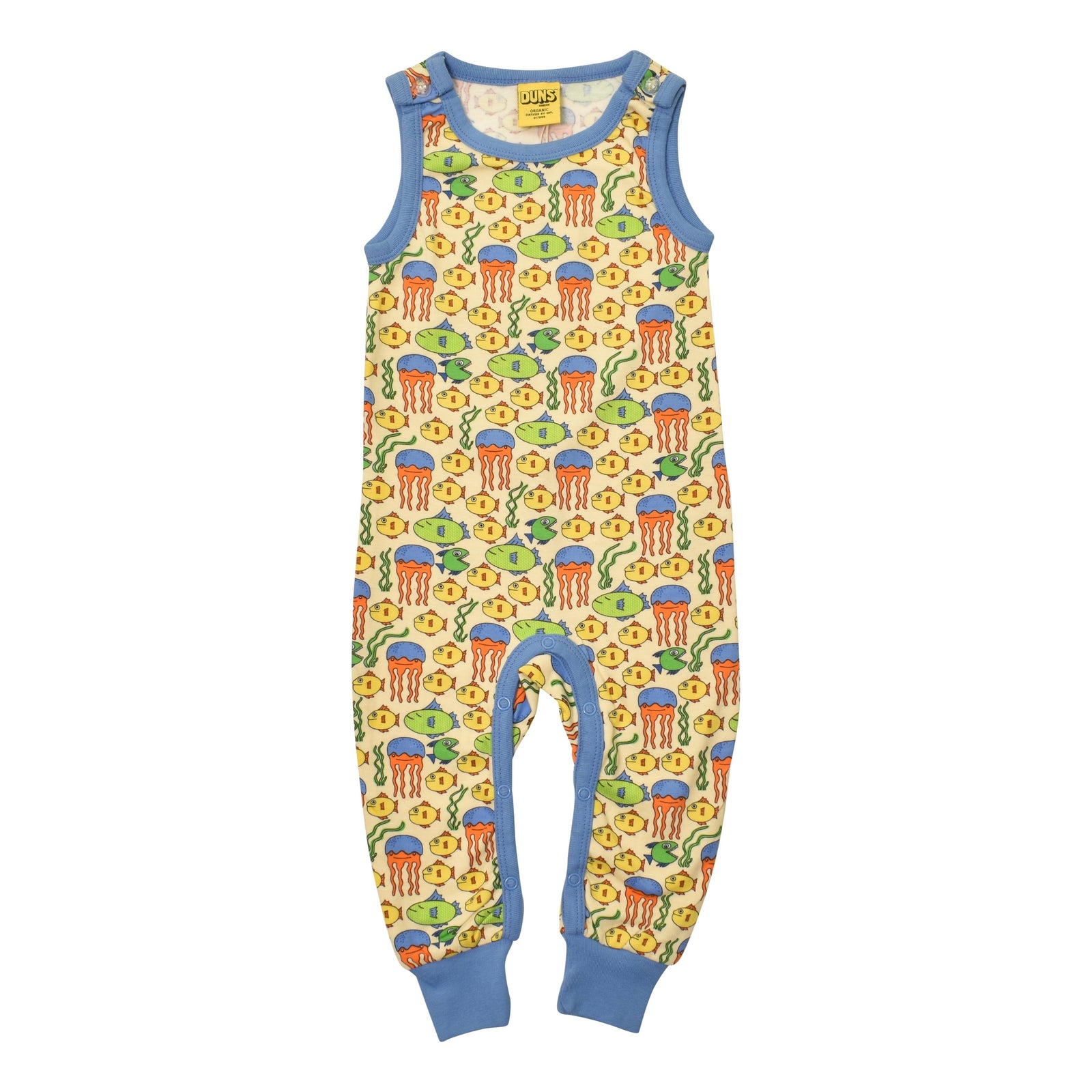 Jellyfish Dungarees - 2 Left Size 6-9 & 18-24 months-Duns Sweden-Modern Rascals