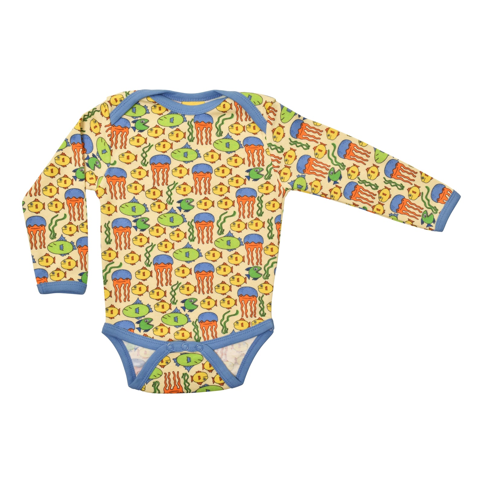 Jellyfish Long Sleeve Onesie-Duns Sweden-Modern Rascals
