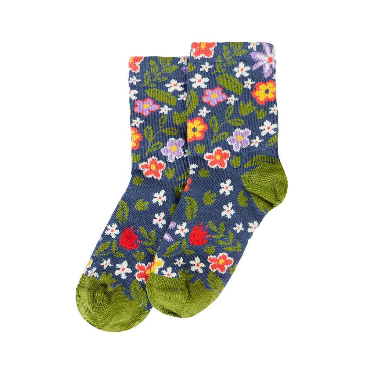 Joy Rock My Socks - 3 Pack - 2 Left Size 4-6 years-Frugi-Modern Rascals