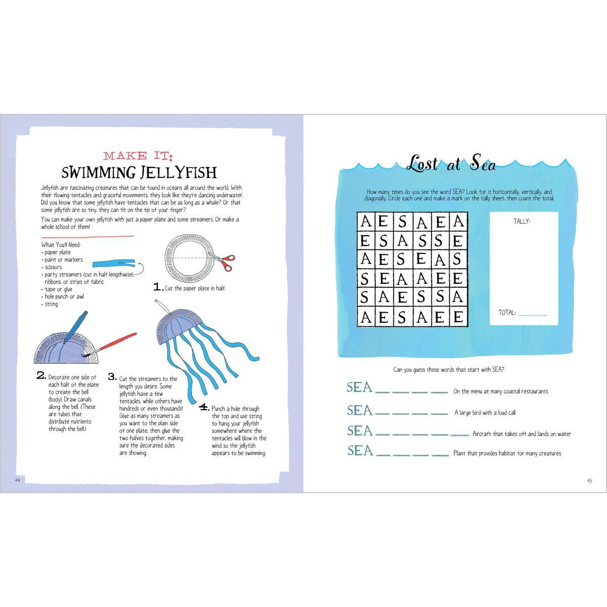 Julia Rothman's Ocean Anatomy Activity Book-Hatchette Group-Modern Rascals