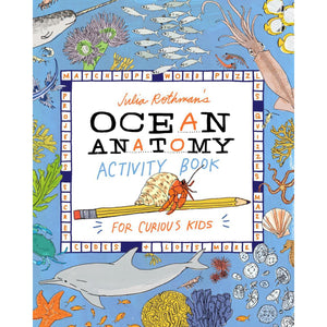 Julia Rothman's Ocean Anatomy Activity Book-Hatchette Group-Modern Rascals