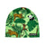 Jungle Print Beanie - Dark Leaf - 2 Left Size 2-4 & 6-8 years-Villervalla-Modern Rascals