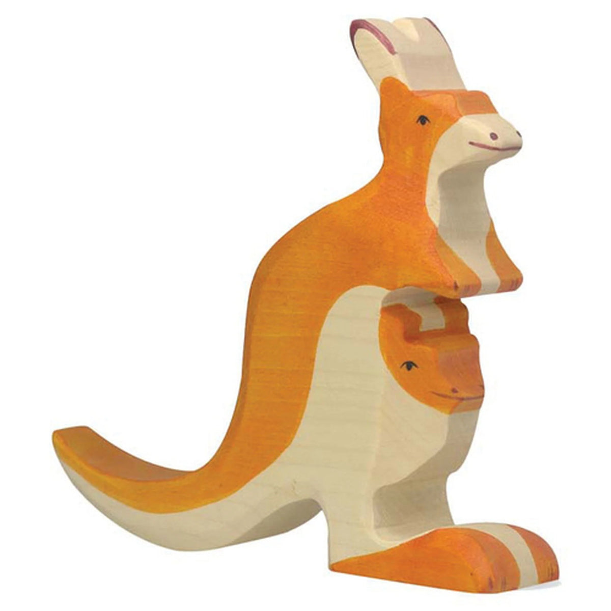 Kangaroo With Joey-Holztiger-Modern Rascals