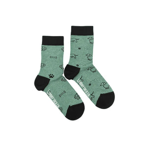 Kid's Dog Socks-Friday Sock Co.-Modern Rascals
