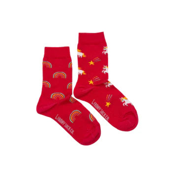Kid's Unicorn Socks-Friday Sock Co.-Modern Rascals
