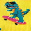 Kid's Dinos on Skateboards Socks