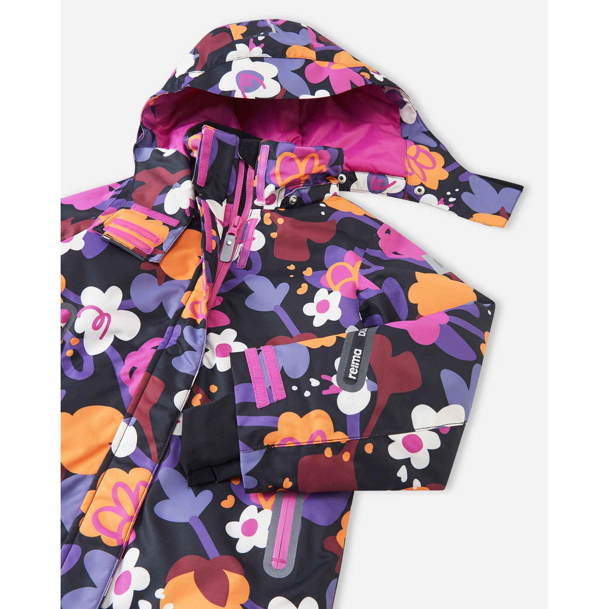 Kiiruna ReimaTec Winter Ski Jacket - Black-Reima-Modern Rascals