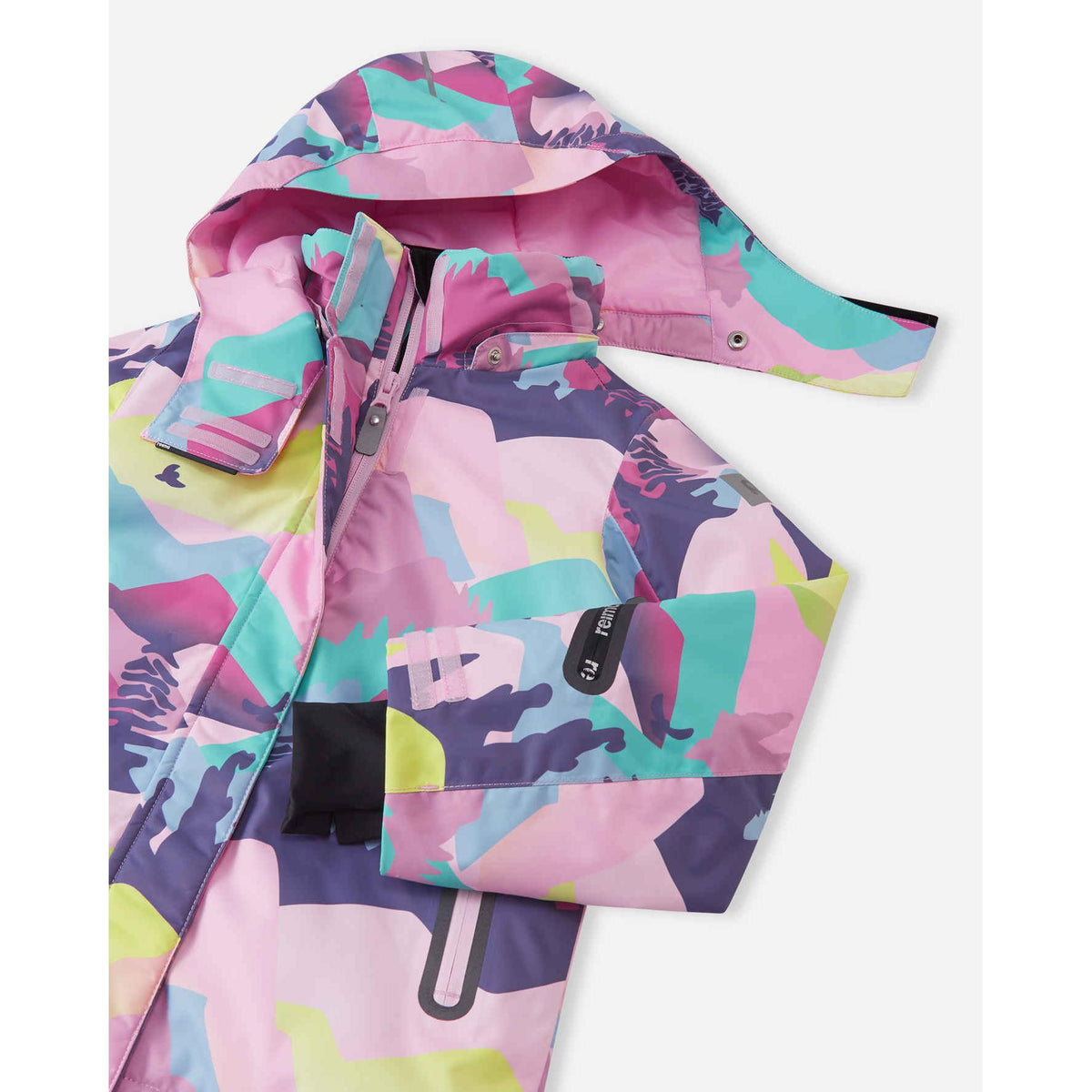 Kiiruna ReimaTec Winter Ski Jacket - Grey Pink-Reima-Modern Rascals