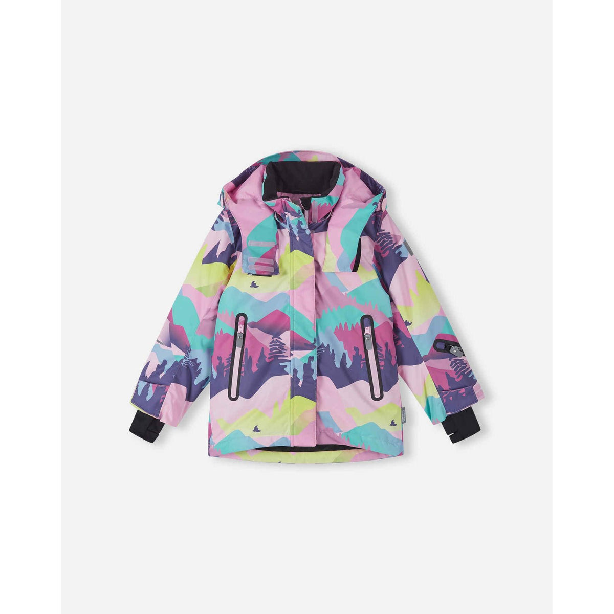 Kiiruna ReimaTec Winter Ski Jacket - Grey Pink-Reima-Modern Rascals