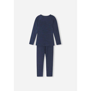 Kinsei - Merino Wool-Lyocell Blend Thermal Set - Navy-Reima-Modern Rascals