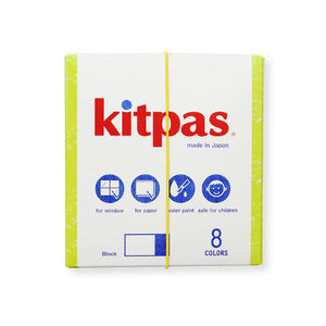 Kitpas Block Crayons - 8 Colours-Kitpas-Modern Rascals