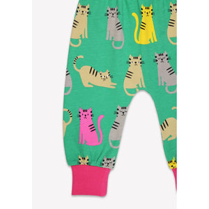 Kitten Print Baby Pants-Toby Tiger-Modern Rascals