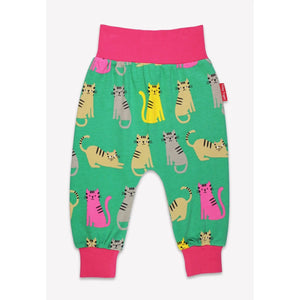 Kitten Print Baby Pants-Toby Tiger-Modern Rascals