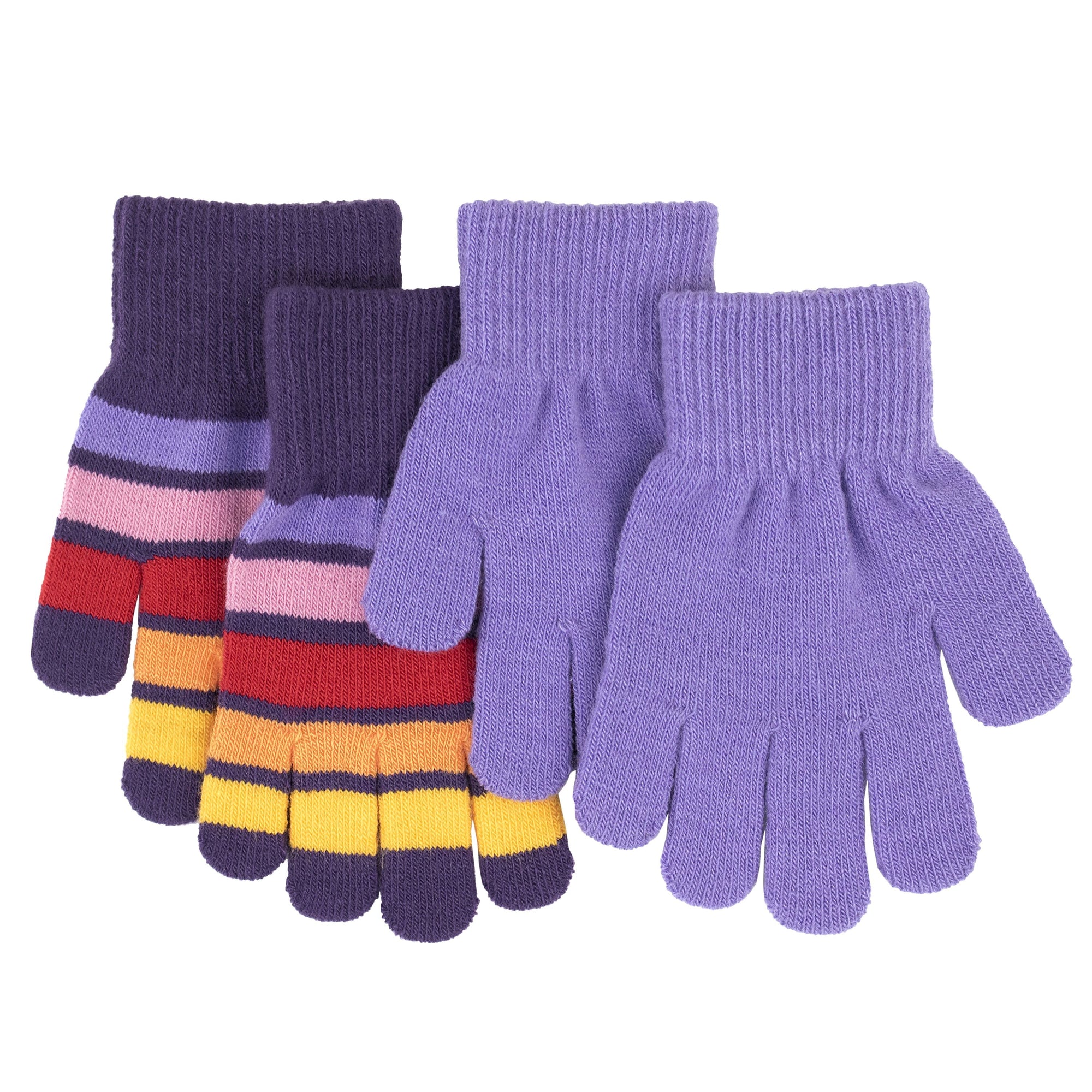 Knitted Magic Glove Set - Verbier Stripe-Villervalla-Modern Rascals