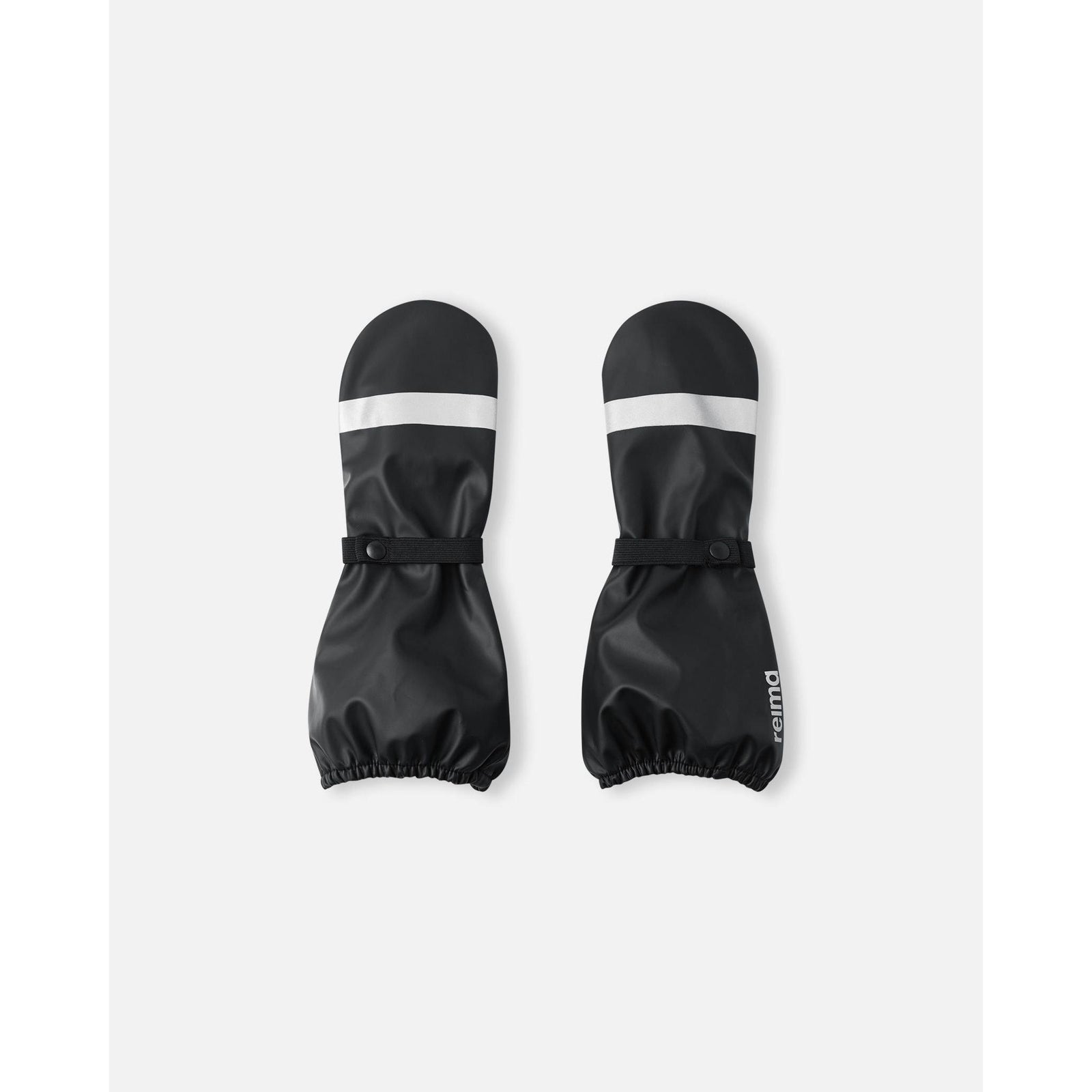 Kura Waterproof Shell Rain Mittens - Black-Reima-Modern Rascals