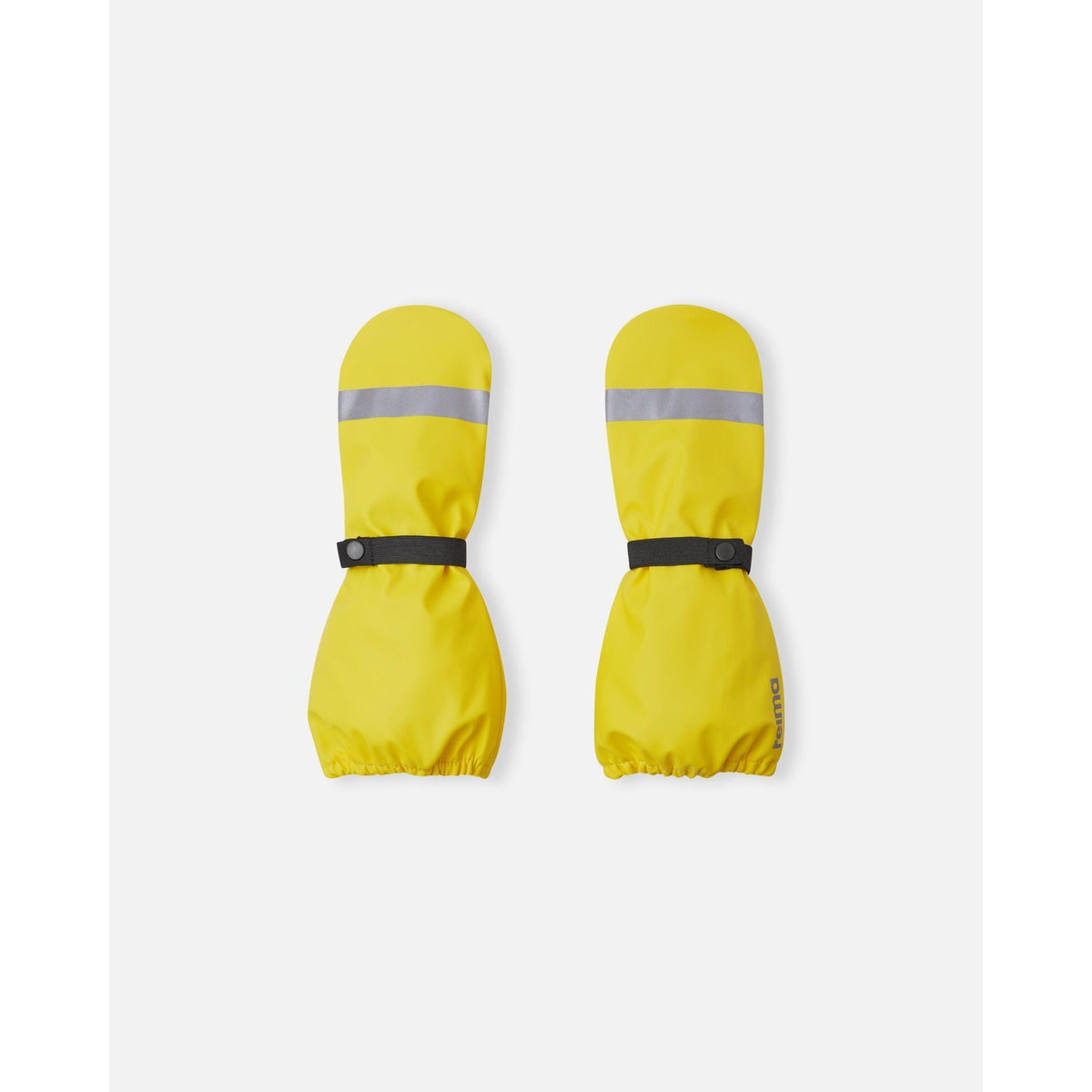 Kura Waterproof Shell Rain Mittens - Yellow-Reima-Modern Rascals