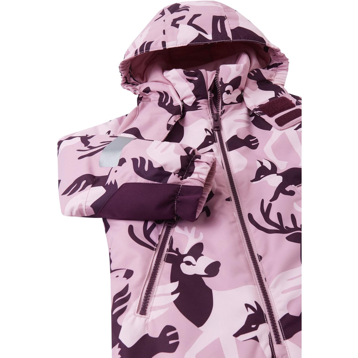 Kurikka ReimaTec One Piece Snow Suit - Grey Pink - 1 Left Size 2-3 years-Reima-Modern Rascals