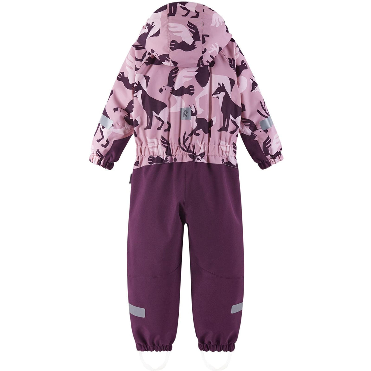 Kurikka ReimaTec One Piece Snow Suit - Grey Pink-Reima-Modern Rascals