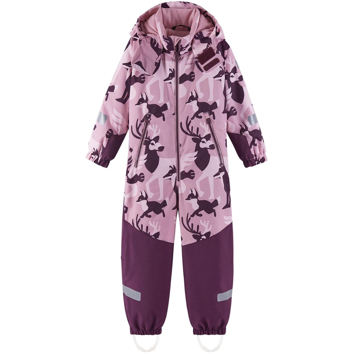 Kurikka ReimaTec One Piece Snow Suit - Grey Pink-Reima-Modern Rascals