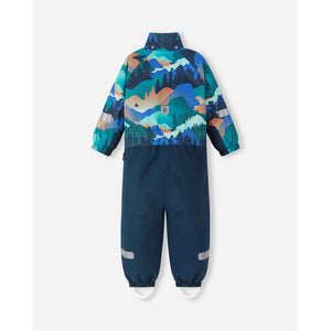 Kurikka ReimaTec One Piece Snow Suit - Navy Mountain-Reima-Modern Rascals