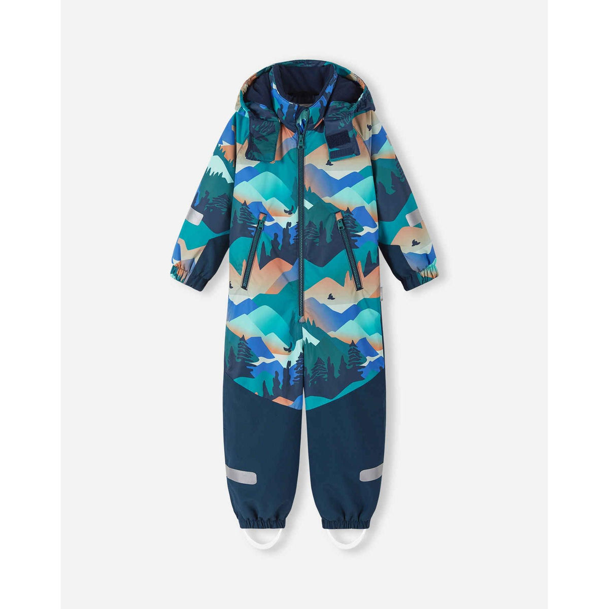 Kurikka ReimaTec One Piece Snow Suit - Navy Mountain-Reima-Modern Rascals