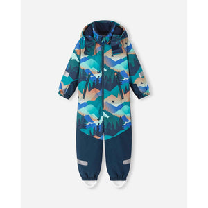 Kurikka ReimaTec One Piece Snow Suit - Navy Mountain-Reima-Modern Rascals