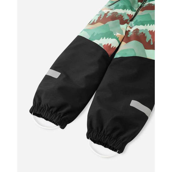 Kurikka ReimaTec One Piece Snow Suit - Stone Green Mountains-Reima-Modern Rascals