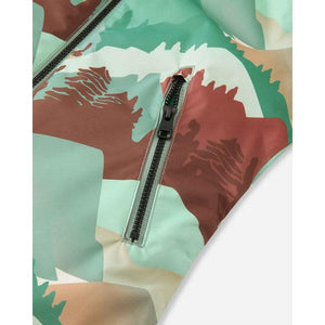 Kurikka ReimaTec One Piece Snow Suit - Stone Green Mountains-Reima-Modern Rascals
