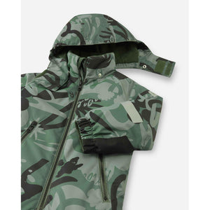 Kurikka ReimaTec One Piece Snow Suit - Thyme Green-Reima-Modern Rascals