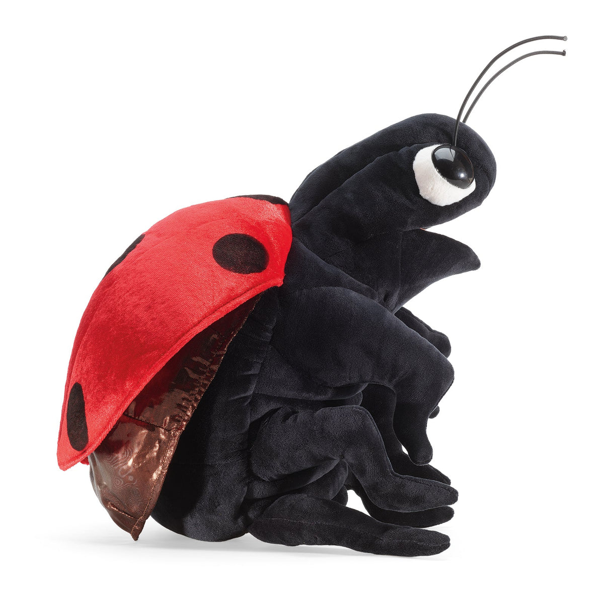 Ladybug Puppet-Folkmanis Puppets-Modern Rascals