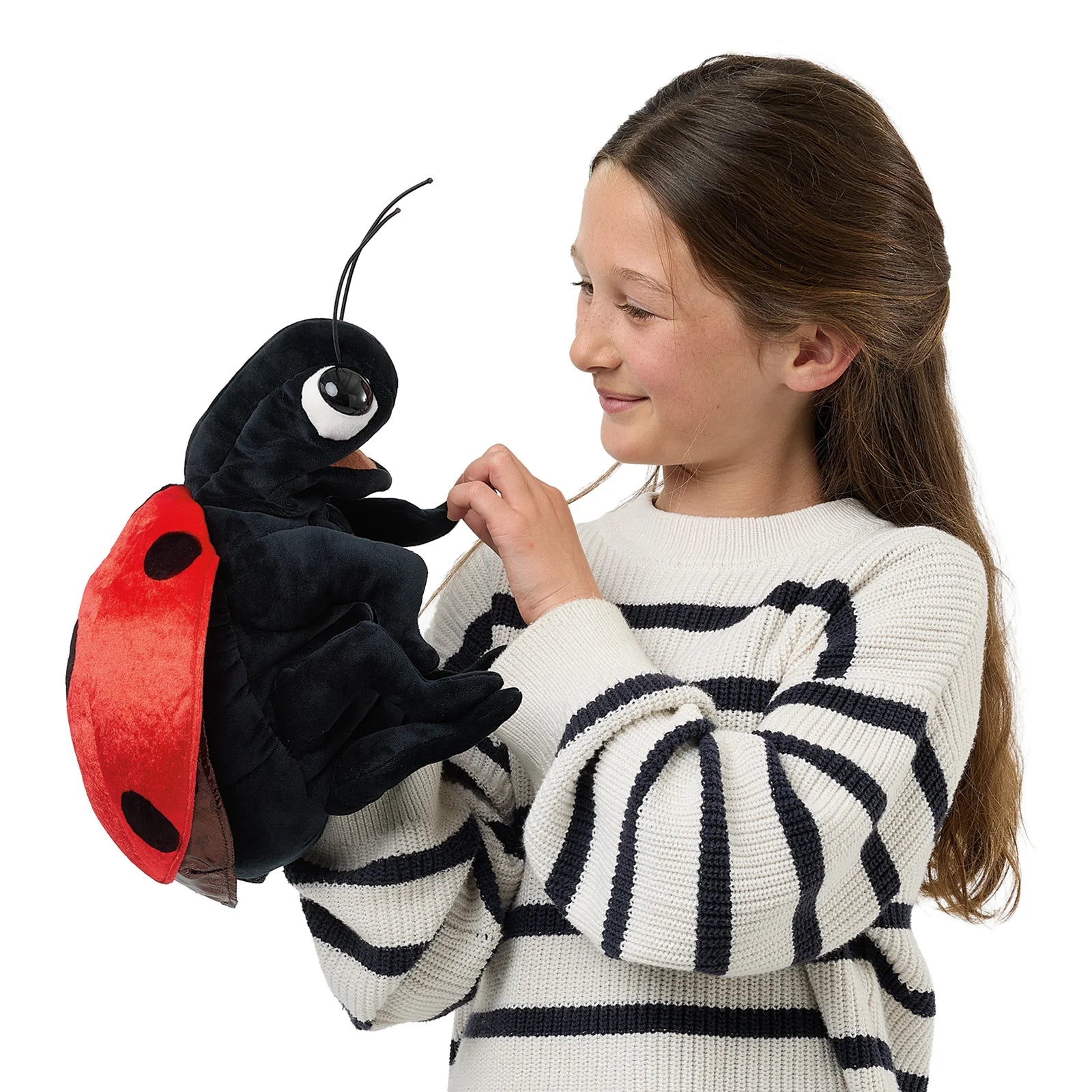 Ladybug Puppet-Folkmanis Puppets-Modern Rascals