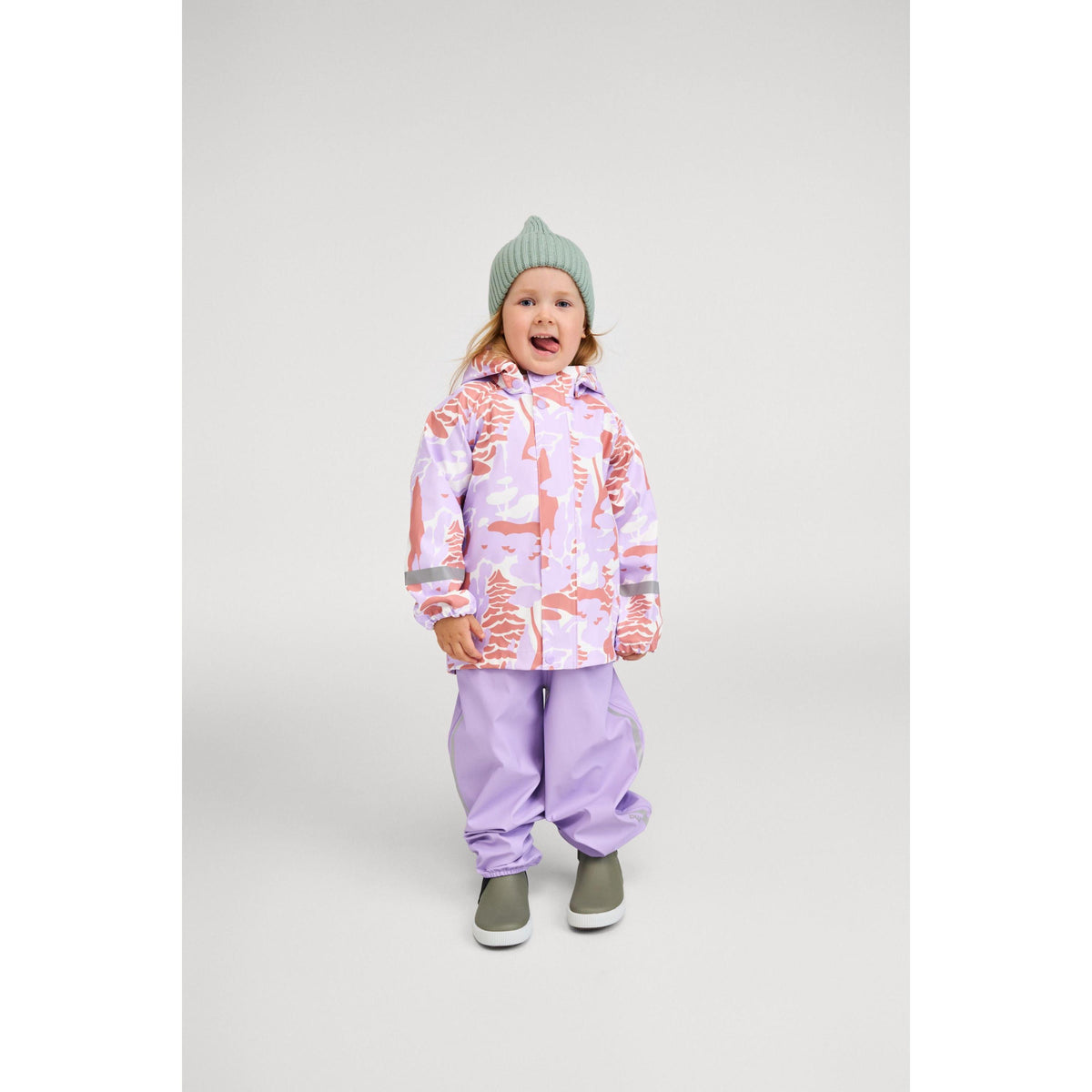 Lammikko Waterproof Rain Pants - Blooming Lilac-Reima-Modern Rascals