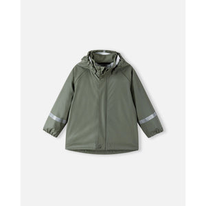 Lampi Waterproof Rain Coat - Greyish Green - 1 Left Size 2-3 years-Reima-Modern Rascals