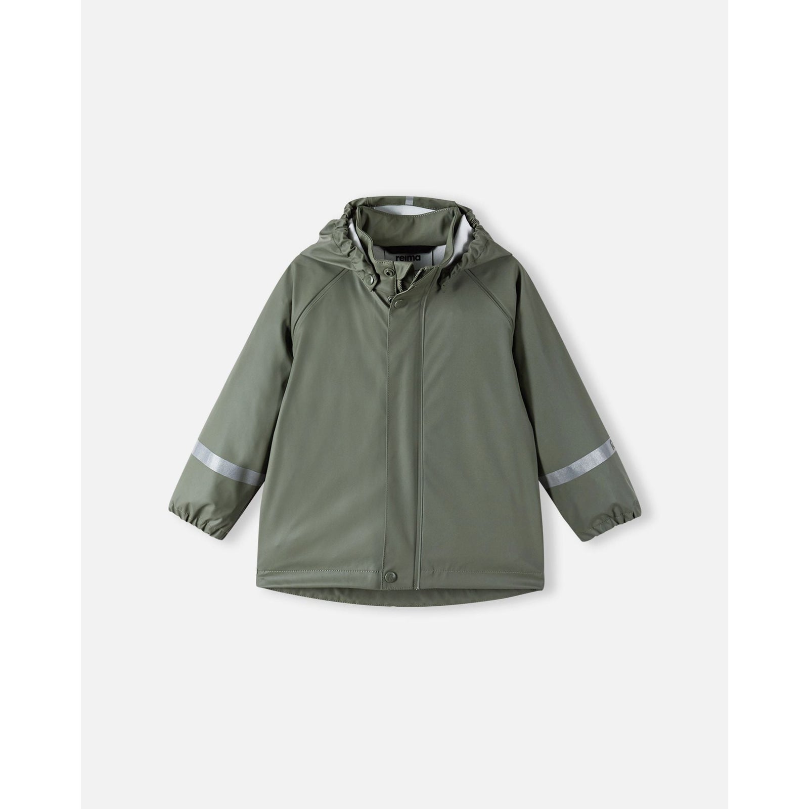 Lampi Waterproof Rain Coat - Greyish Green-Reima-Modern Rascals