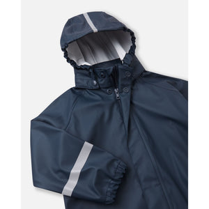 Lampi Waterproof Rain Coat - Navy - 1 Left Size 6-7 years-Reima-Modern Rascals