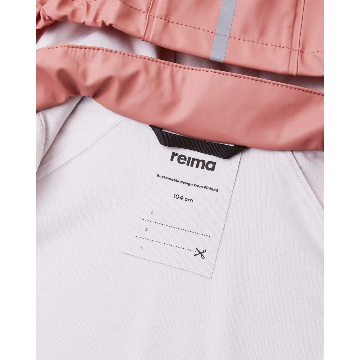 Lampi Waterproof Rain Coat - Rose Blush-Reima-Modern Rascals