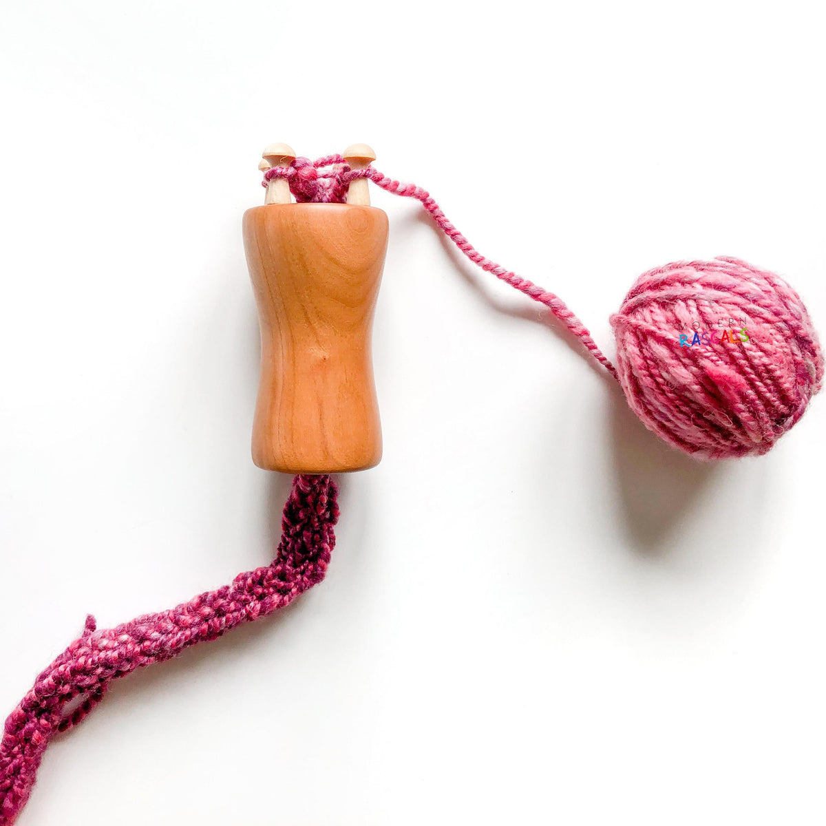 Large Knitting Spool - 4 Pegs-Cedar Hollow-Modern Rascals