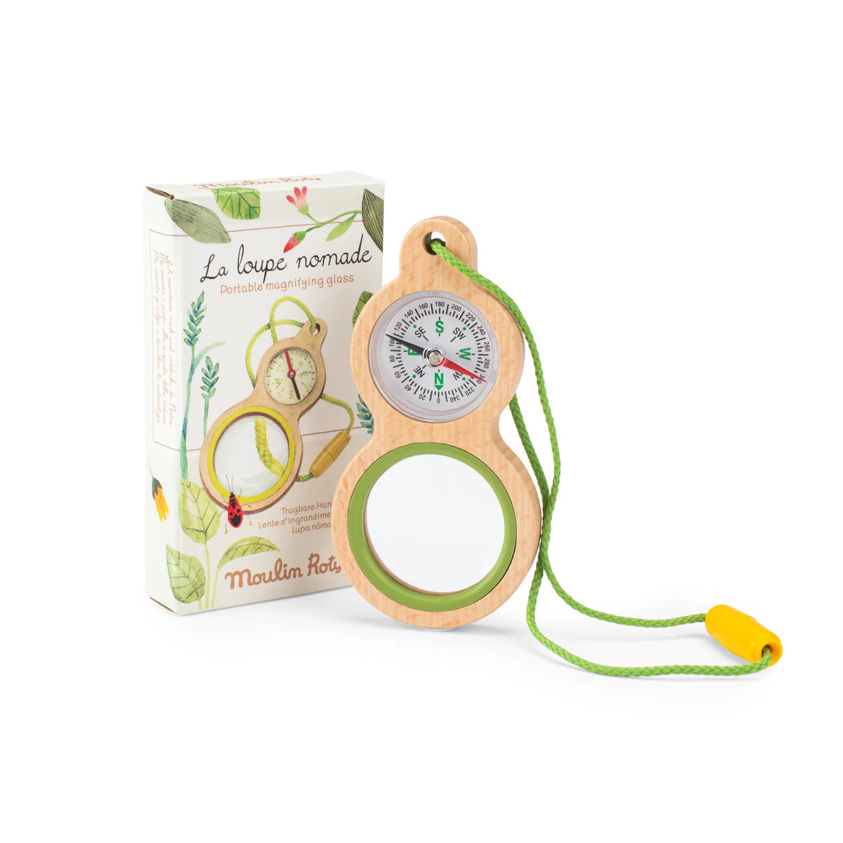 Le Botaniste - Portable Magnifying Glass-Moulin Roty-Modern Rascals