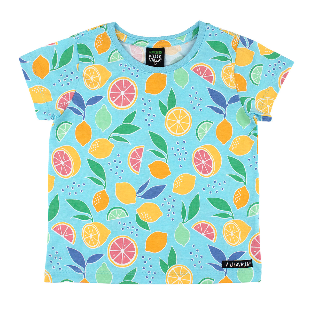 Lemon Bliss Short Sleeve Shirt - Light Breeze-Villervalla-Modern Rascals